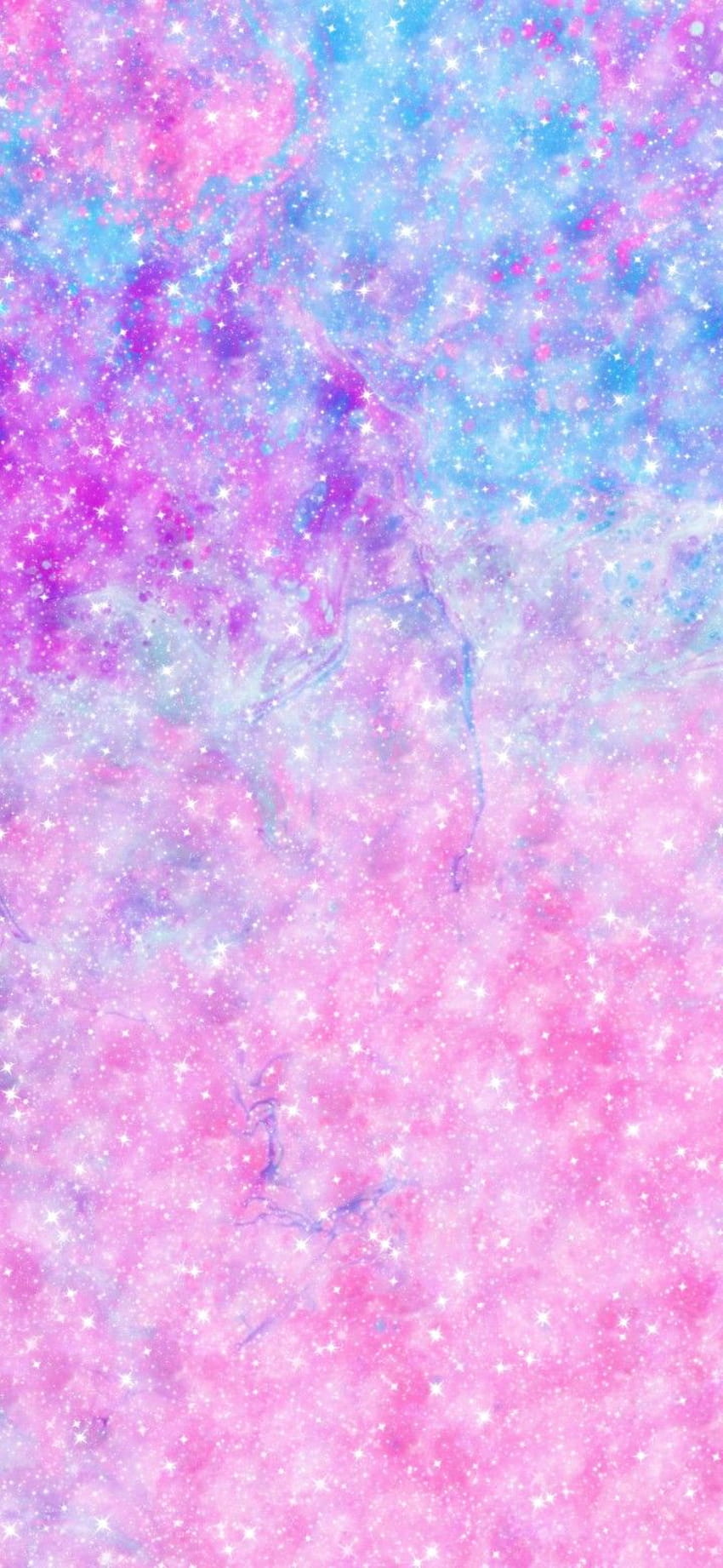 galaxia degradada de color pastel, líneas de brillo rosa azul púrpura fondo de pantalla del teléfono