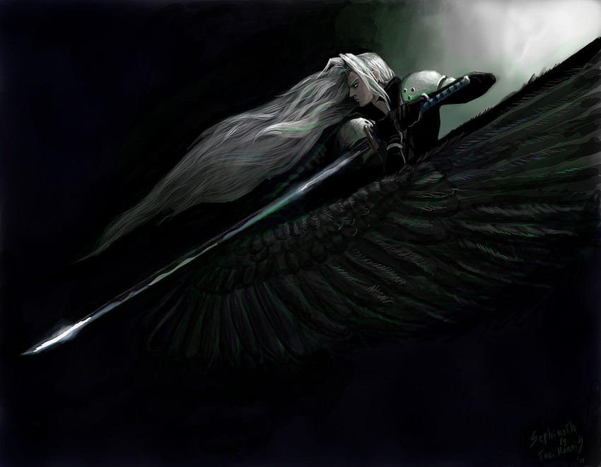 Sephiroth by ~TORIMORRIS HD wallpaper