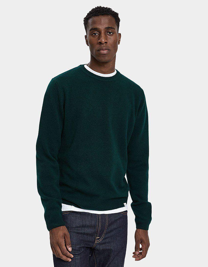 Free download | Norse Projects / Sigfred Lambswool Sweater in Quartz ...