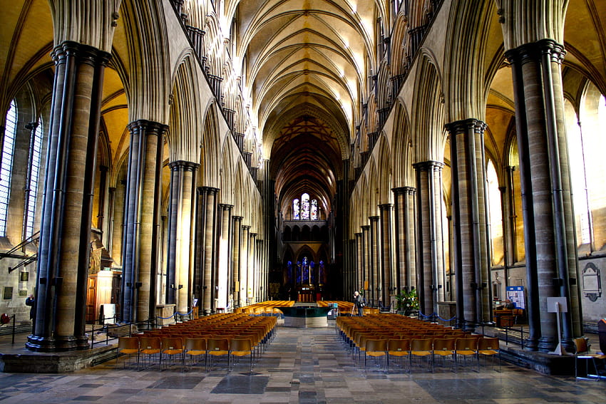 Sunday : A Lovely of Salisbury Cathedral For Your HD wallpaper