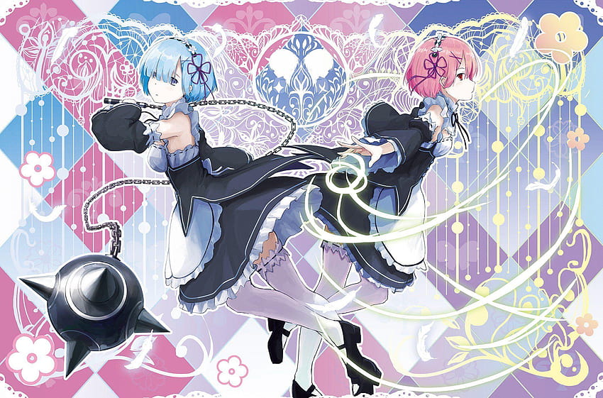 Re: Zero Kara Hajimeru Isekai Seikatsu, Rem, anime rezero HD wallpaper