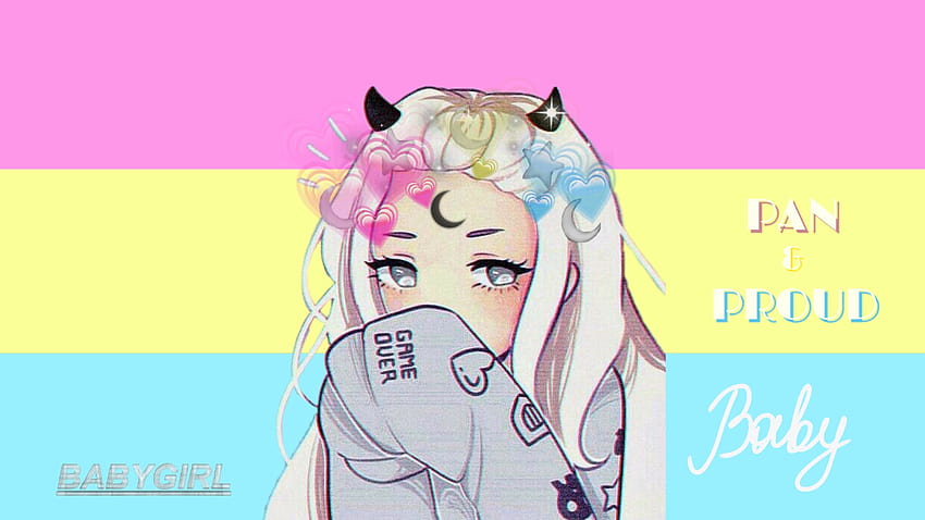pansexual by, pansexual anime HD wallpaper