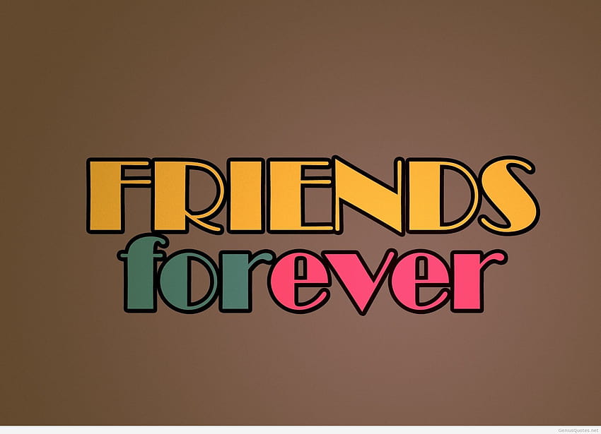 Najlepsi przyjaciele na zawsze, przyjaciele dziewczyna i chłopak na zawsze Tapeta HD