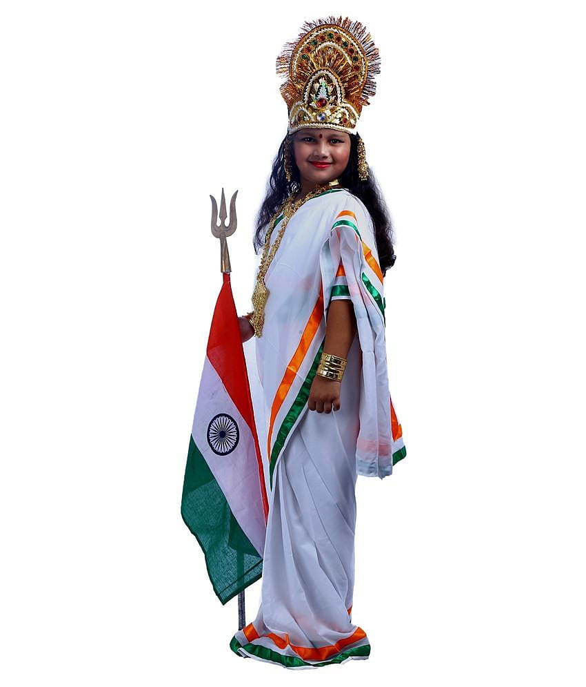 Bharat Mata Fancy Dress Costume 2023 • The Ultimate Guide to Fancy Dress &  Costume