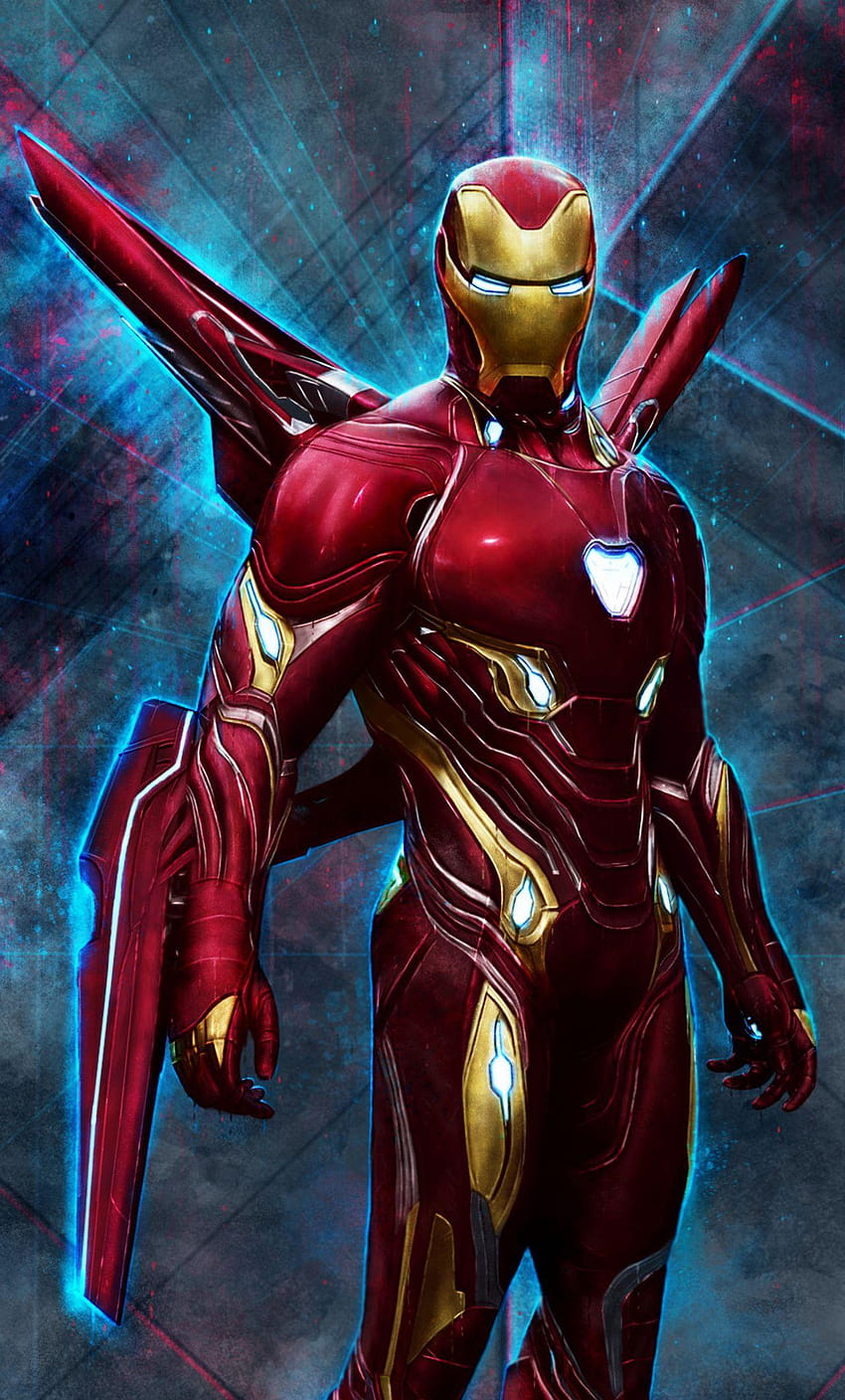 1280x2120 Iron Man Bleeding Edge Armor iPhone, iron man mk50 HD тапет за телефон
