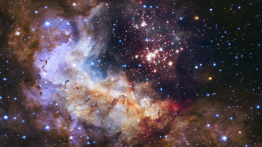 Hubble Deep Space Nebula Ultra, astronomi Wallpaper HD