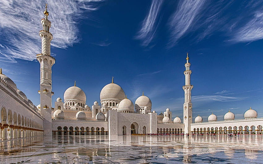 Sheikh Zayed Grand Mosque Islamic, beautiful masjid HD wallpaper