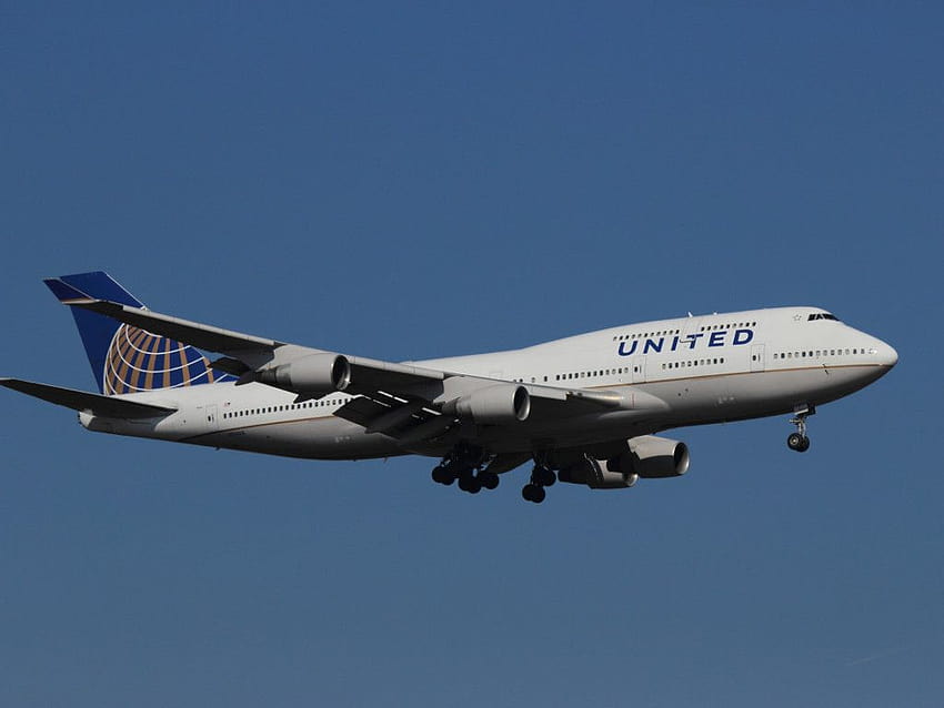 Boeing 747, united airlines HD wallpaper