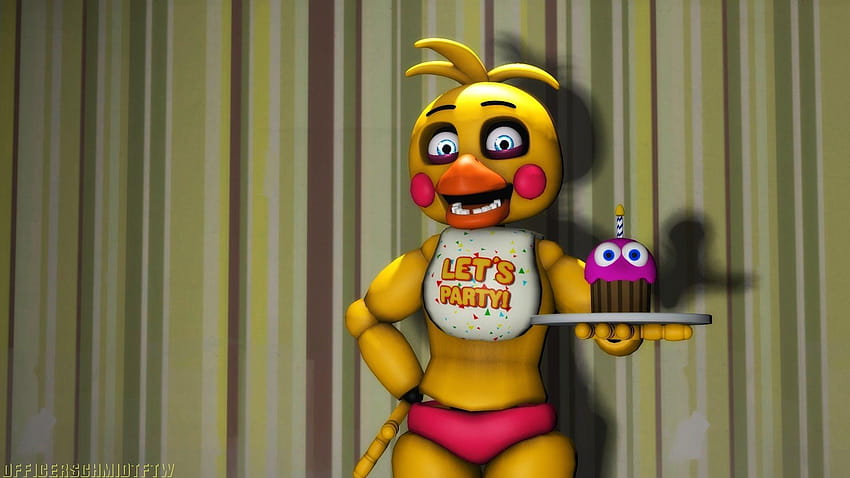 Five Nights at Freddy's toy chica sfm by officerschmidtftw HD wallpaper