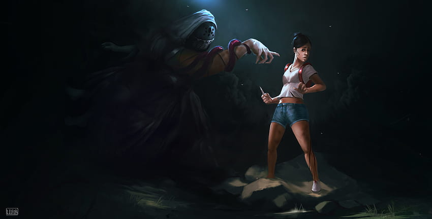 Dangerous Game Girl Ghost Artwork, Artist, Backgrounds, and HD wallpaper