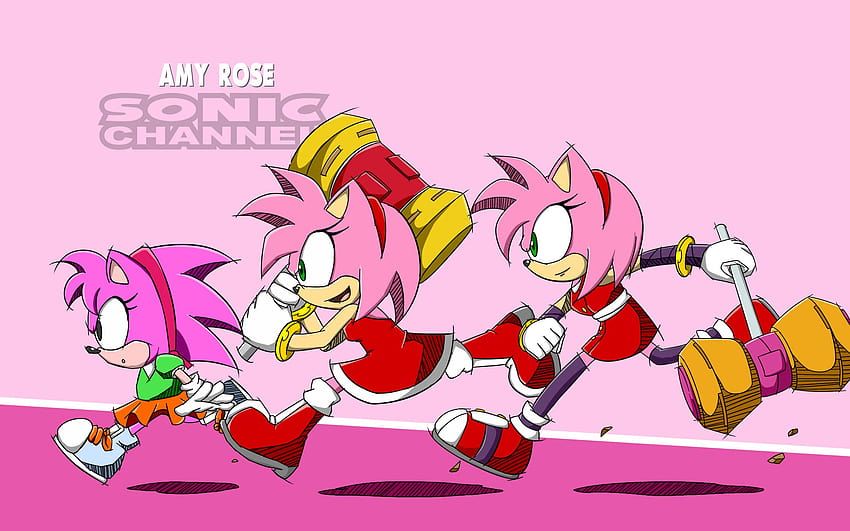 Amy Rose - Amy Rose - Gallery - Sonic SCANF