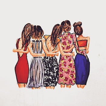 five friends girls