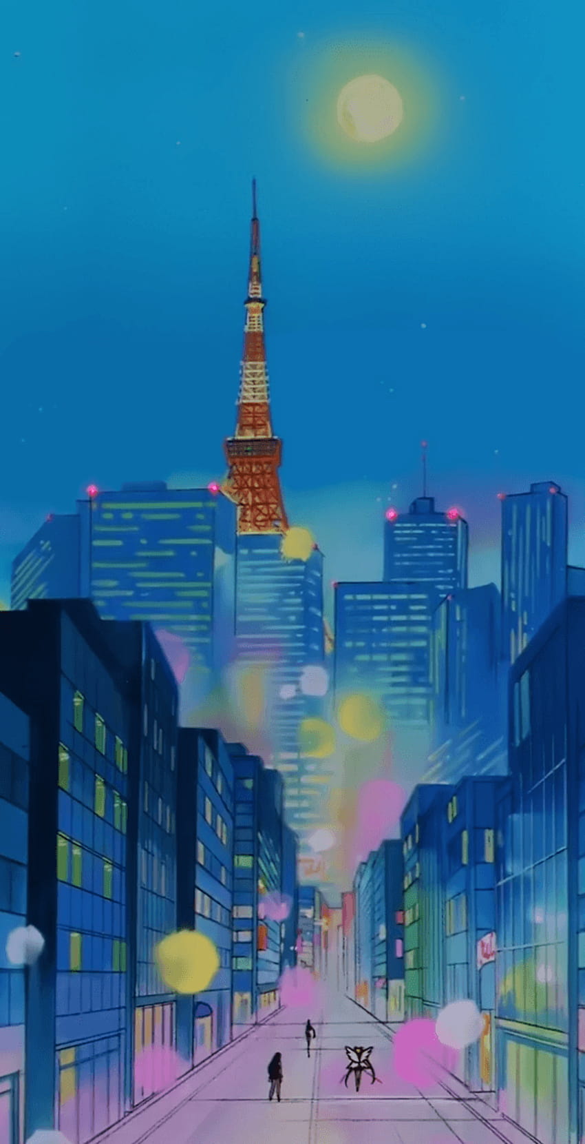 美少女戦士セーラームーン 風景・風景 90年代アニメ HD電話の壁紙