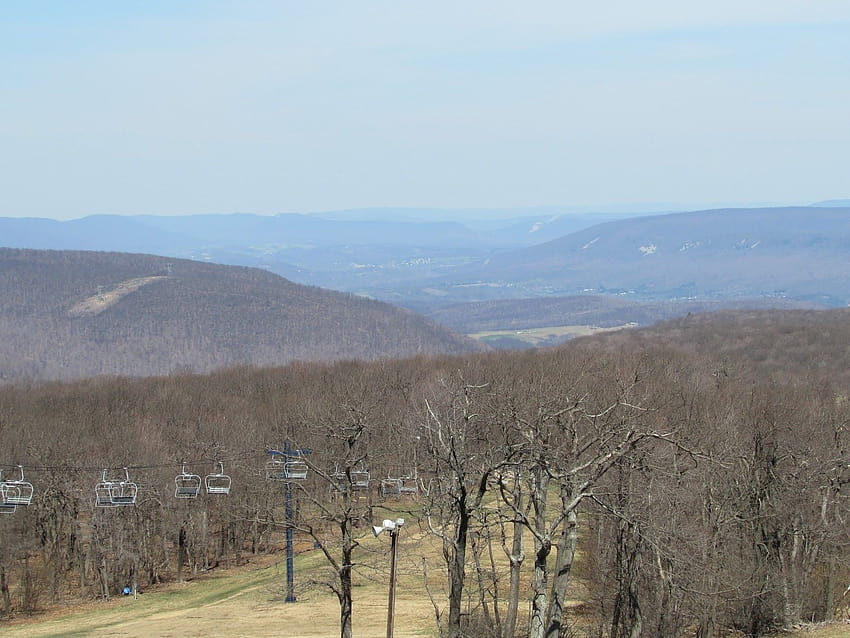 Taman Negara Bagian Blue Knob dan Area Ski: Gunung Tertinggi Kedua di Pennsylvania, taman negara bagian Wallpaper HD