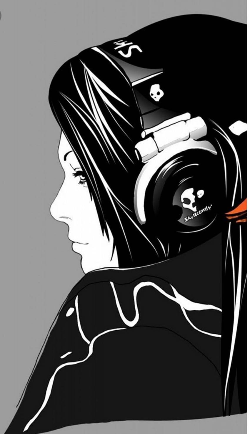 Dark Anime Girl Cool Style, dark girl anime HD phone wallpaper