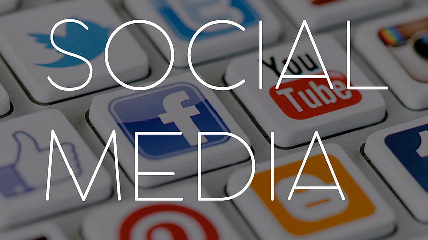 6 Social Media, social media logos HD wallpaper