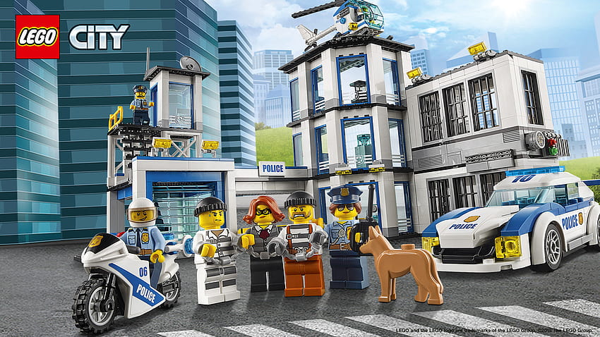 7 Lego City, lego tow truck HD wallpaper