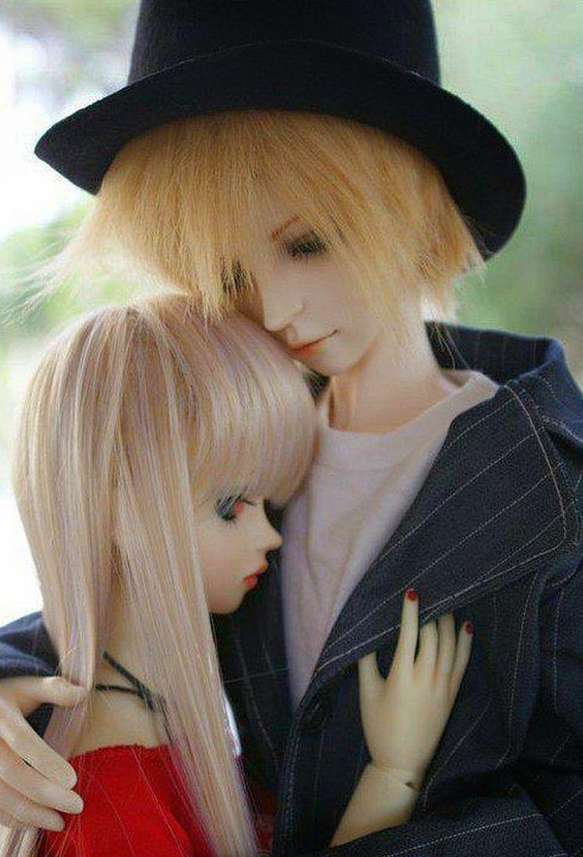 Cute Love Couple For Mobile, doll love HD phone wallpaper | Pxfuel