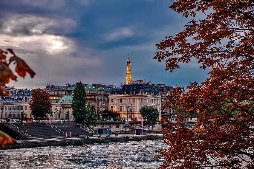 10 najlepszych miejsc do odwiedzenia Europy jesienią, wiedeńską jesienią Tapeta HD