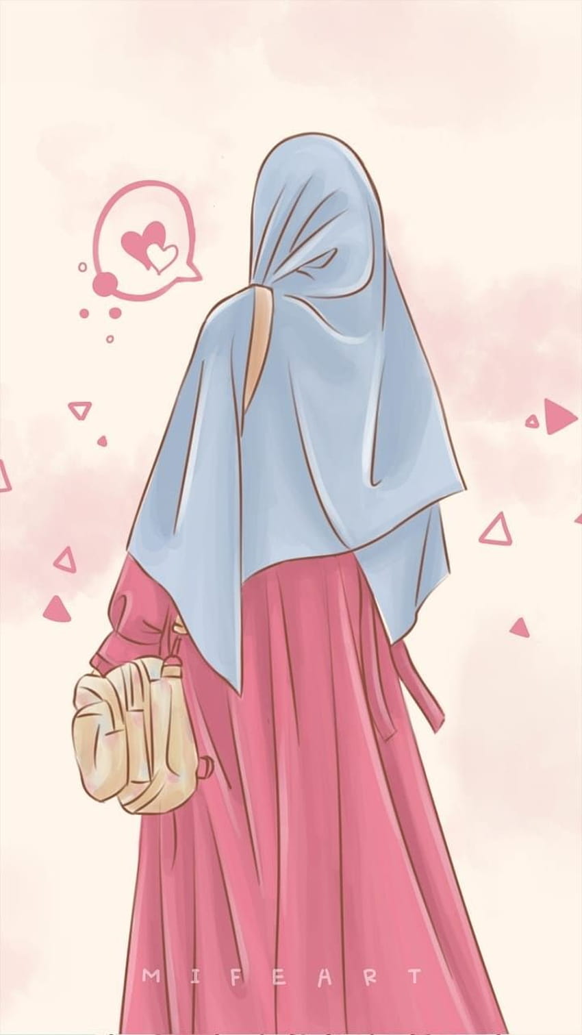 Prenses Salouma tarafından recreate, hijabi girl HD telefon duvar kağıdı