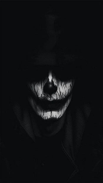 HD wallpaper scary face demon minimalism smile dark tooth closed  eyes  Wallpaper Flare