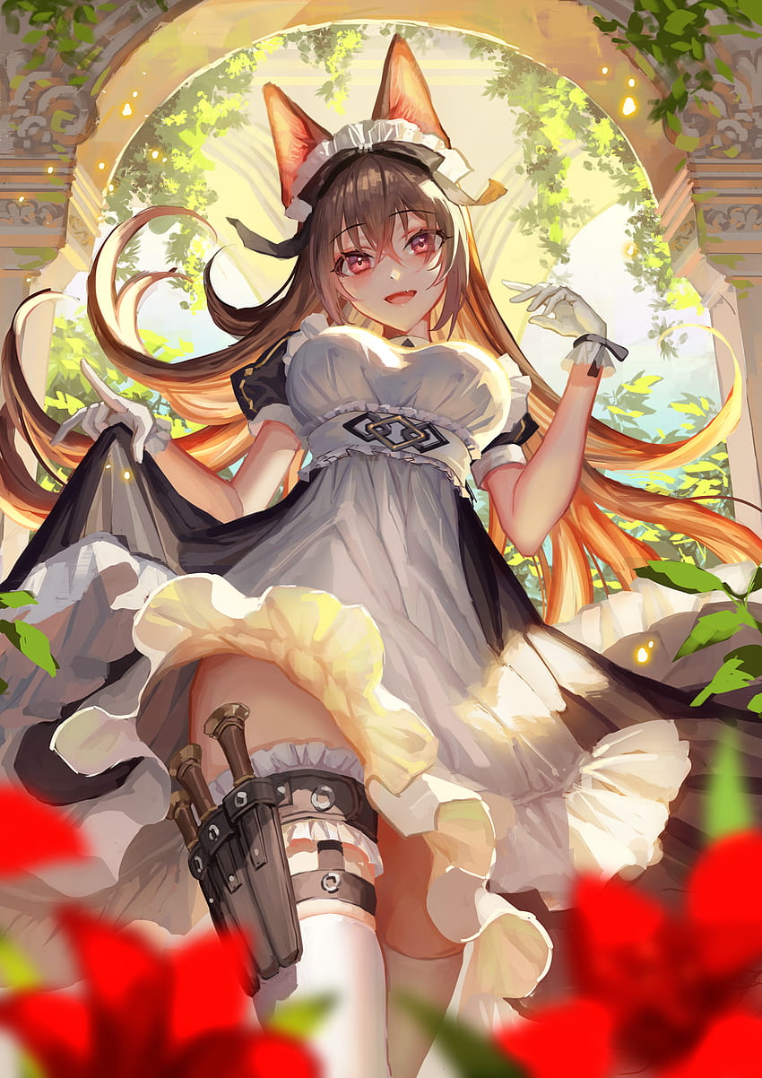 Anime art Vocaloid Vocaloid characters servants maids  section  прочее maid miku HD wallpaper  Pxfuel
