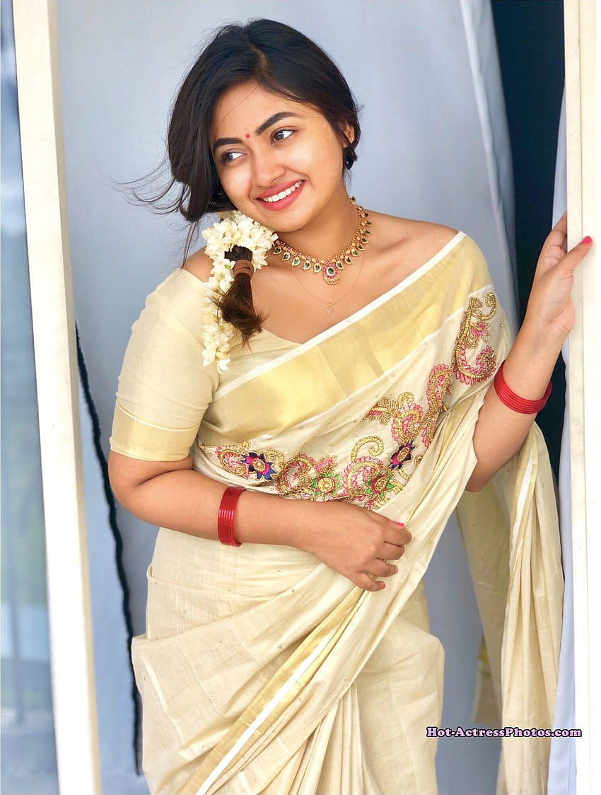 Aktris Malayalam Shaalin Zoya Lucu Di Kerala Saree – Panas, aktris dalam saree wallpaper ponsel HD