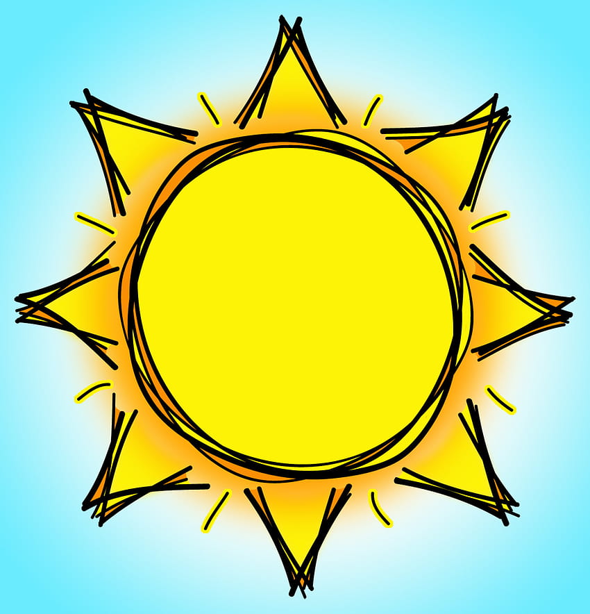 big sun clip art