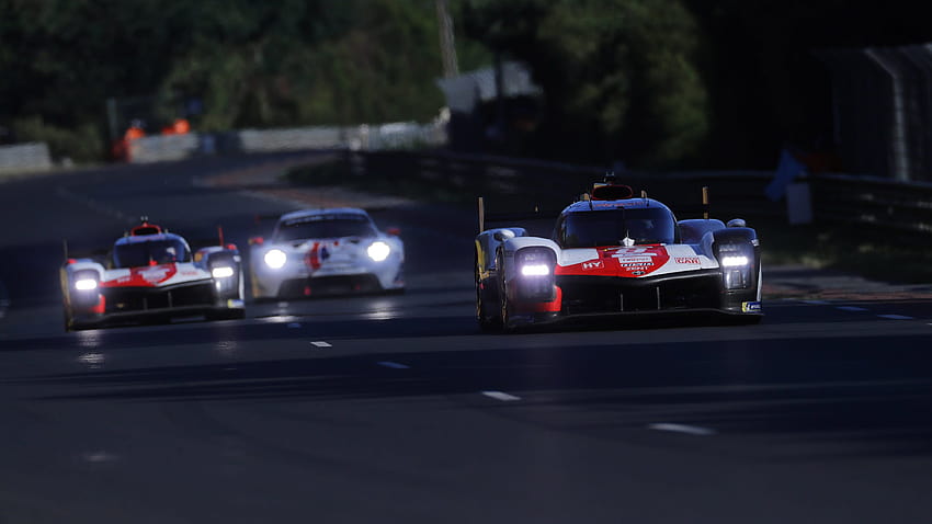 Toyota wygrywa 24-godzinny wyścig Le Mans piąty rok z rzędu, 24-godzinny wyścig Le Mans 2022 Tapeta HD