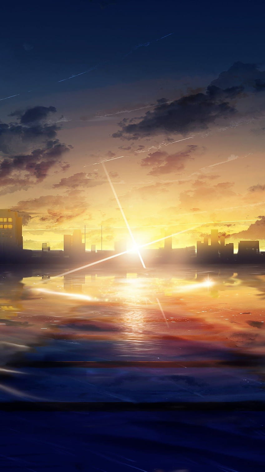 When Sunrise And Sunset Is Same Wallpaper,HD Anime Wallpapers,4k  Wallpapers,Images,Backgrounds,Photos and Pictures