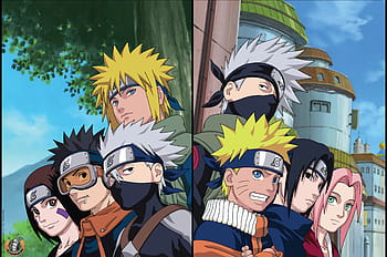 Naruto, Hatake Kakashi, Namikaze Minato, Uchiha Sasuke, Nohara Rin for ...