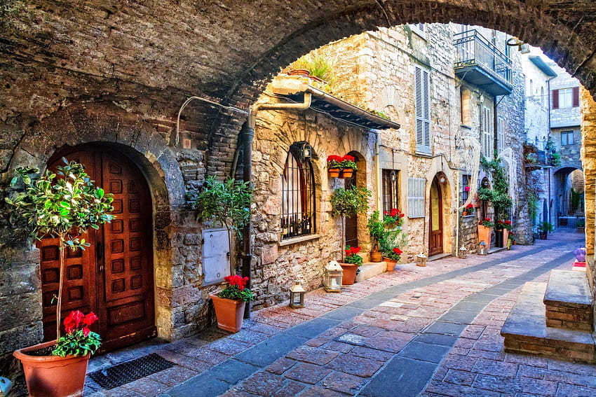 11 sekretnych włoskich wiosek, które warto odwiedzić, zanim zrobią to tłumy Tapeta HD