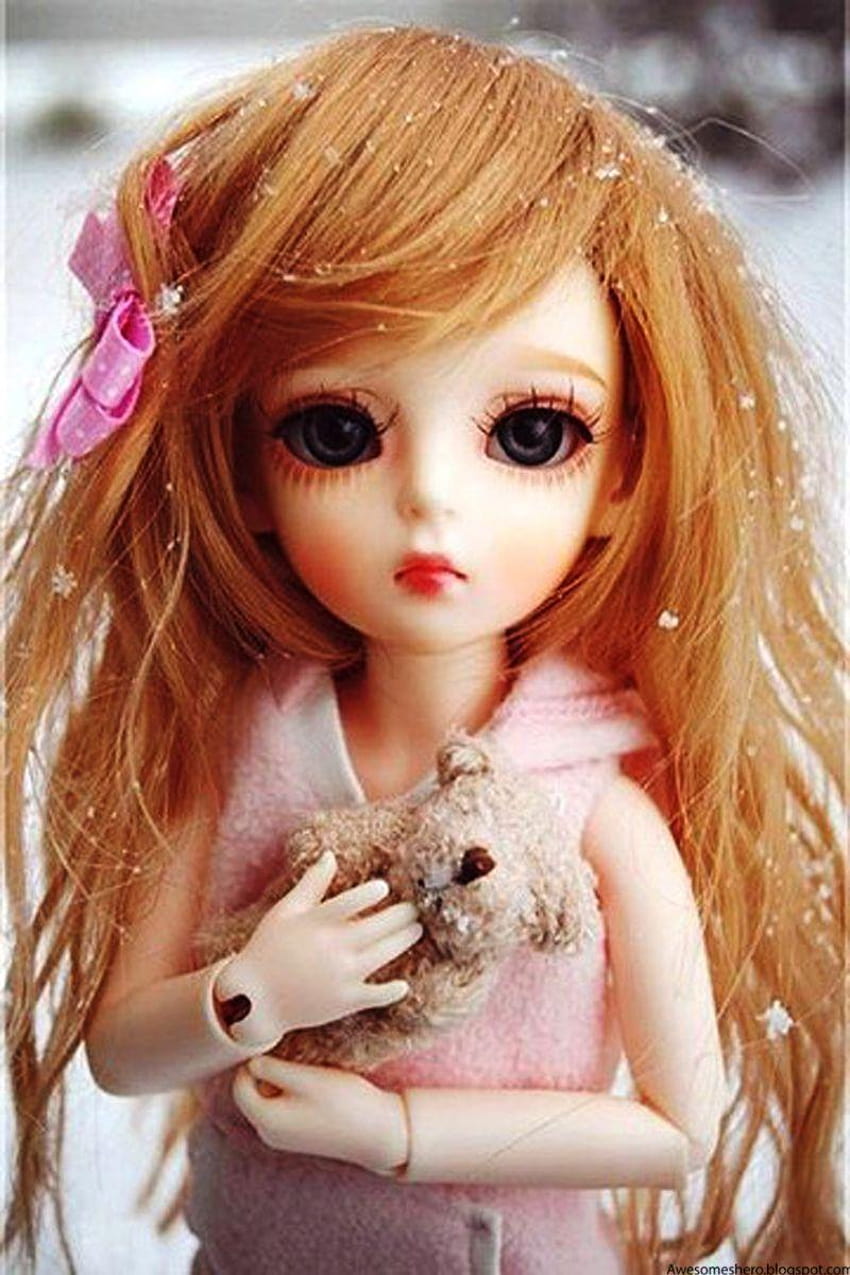 Süße traurige Barbie-Puppe für Facebook HD-Handy-Hintergrundbild