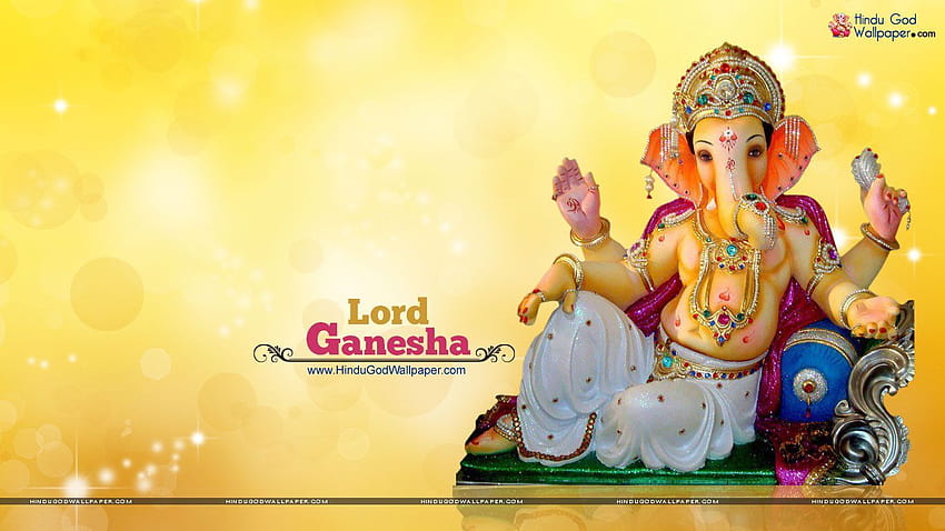Beautiful Ganesh Murti HD wallpaper