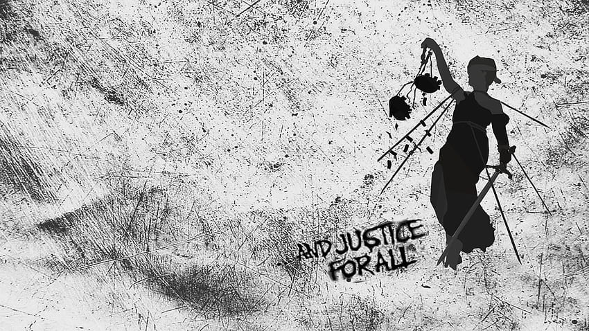 Lady Justice, metalik ve adalet HD duvar kağıdı
