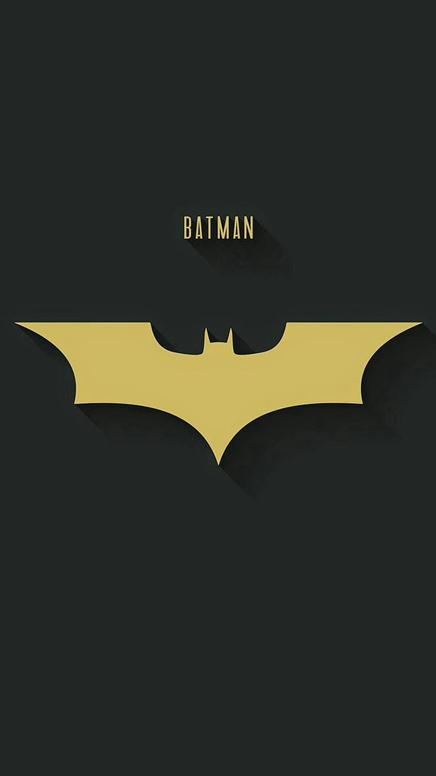 Batman Gold Logo, gold batman HD phone wallpaper | Pxfuel