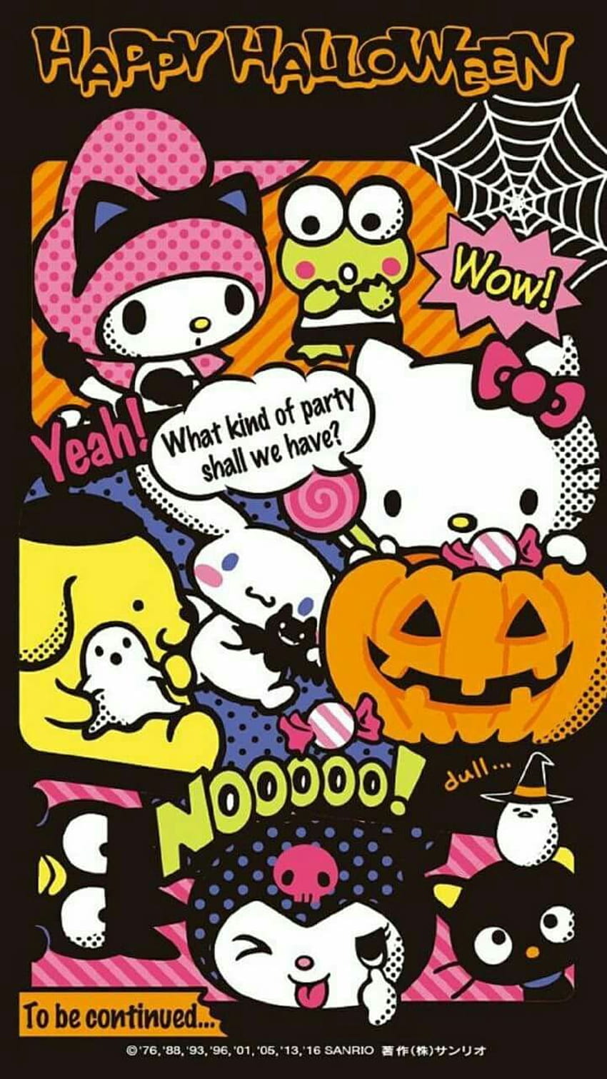 Happy Halloween Hk & Friends, my melody halloween HD phone wallpaper