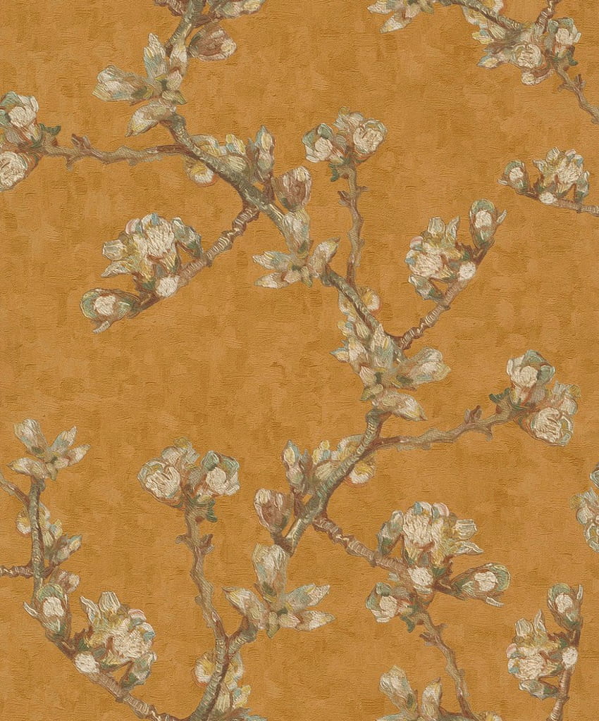 Vintage Almond Blossom wallpaper ponsel HD