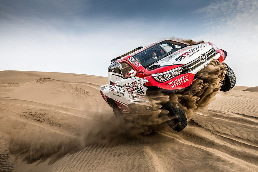TOYOTA GAZOO Racing SA clears final hurdles for Dakar 2018, nasser al attiyah HD wallpaper