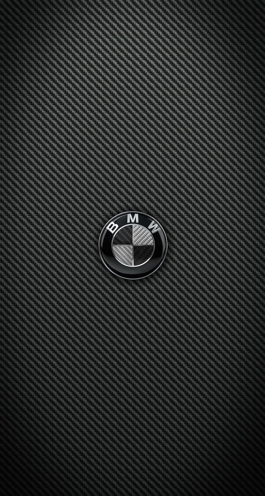 Fibre de carbone BMW, logo m Fond d'écran de téléphone HD