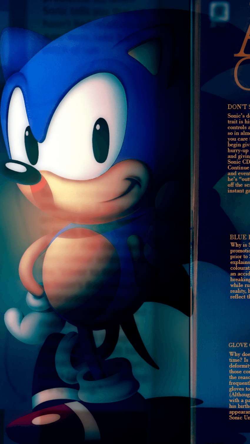 Sonic CD adventure blue ge sonic HD phone wallpaper  Peakpx