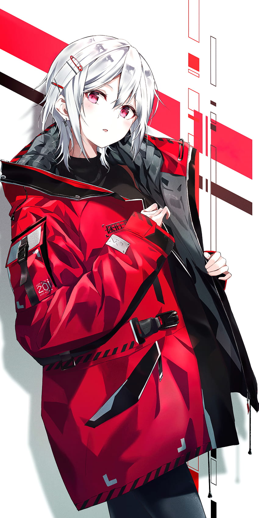 Kaneki, anime, animes, animesfw, red, vermelho, HD phone wallpaper