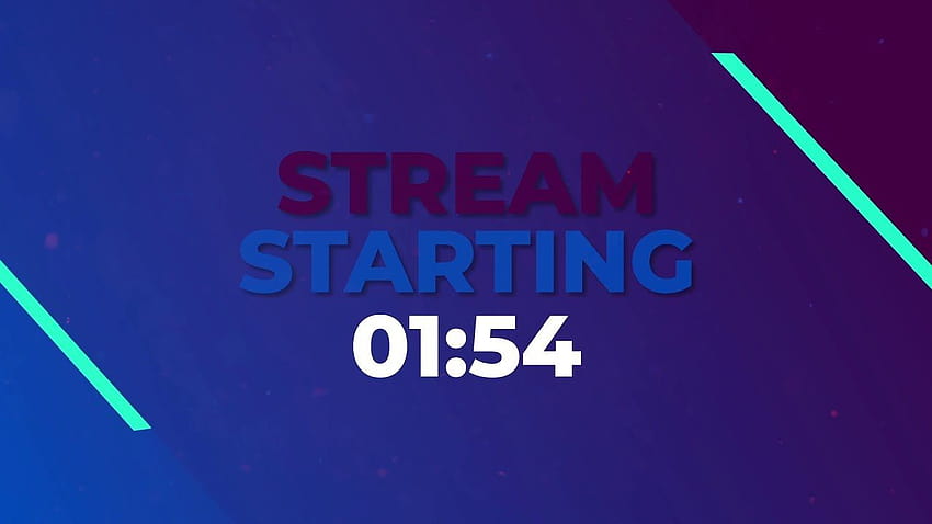 Stream Starting Intro Countdown + Template, stream starting soon HD wallpaper