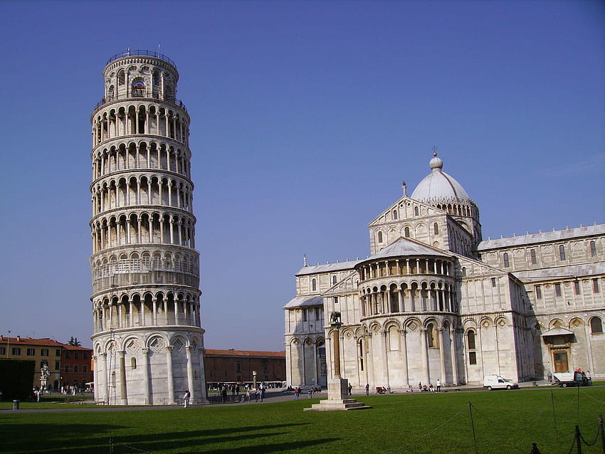 Leaning Tower of Pisa, Italy and, menara pisa HD wallpaper