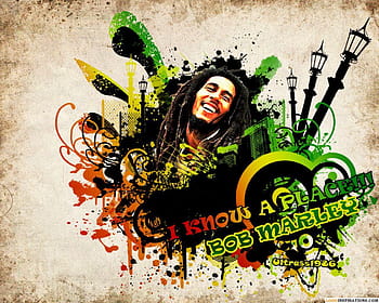 Bob Marley Colors Backgrounds