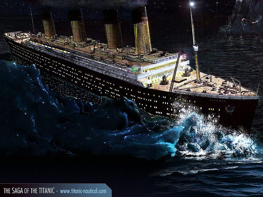 Navio Titanic papel de parede HD