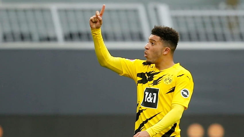 Il Borussia Dortmund ha concordato la cessione di Jadon Sancho da 85 milioni di euro al Manchester United, jason sancho 2021 Sfondo HD