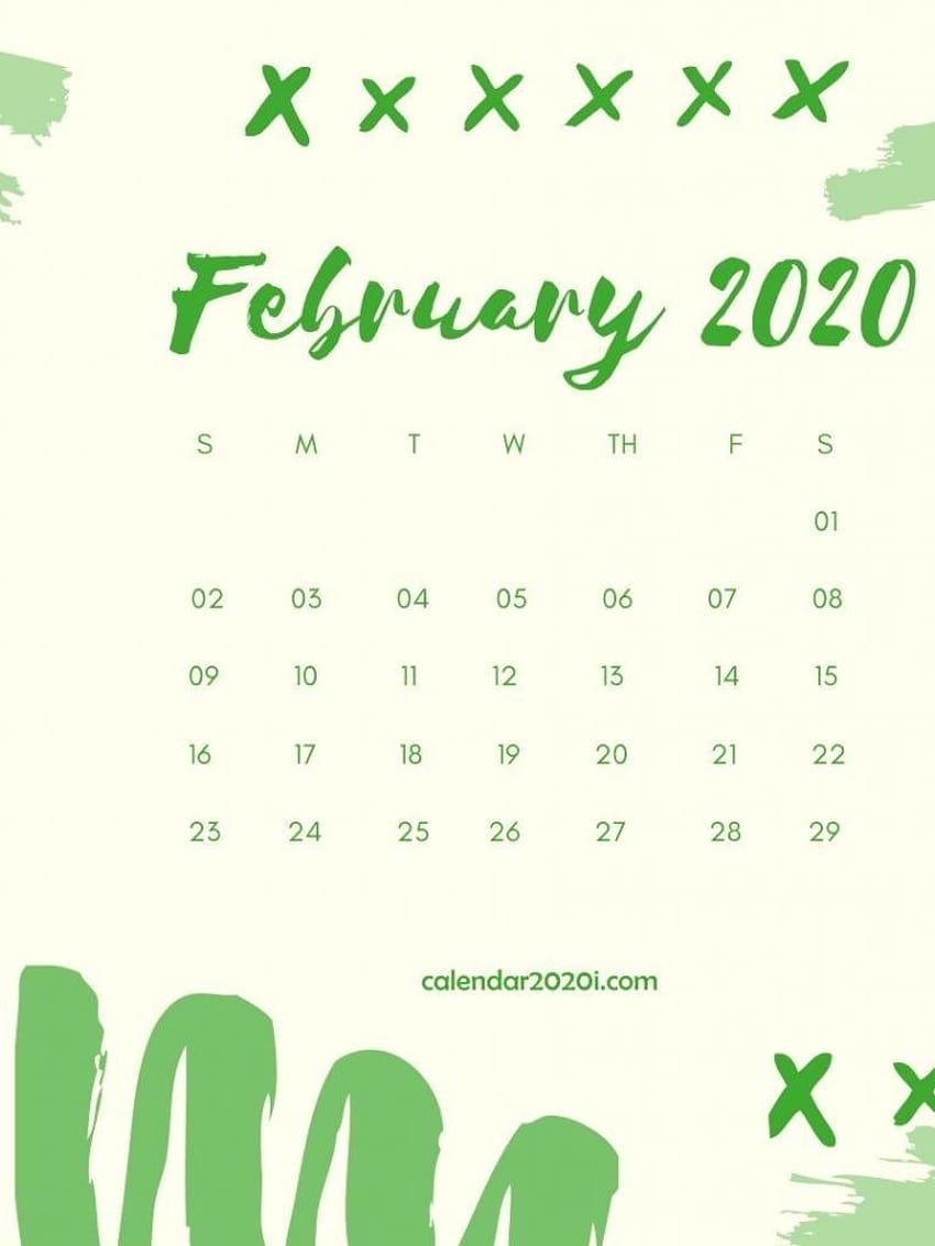 February 2020 Calendar HD phone wallpaper | Pxfuel