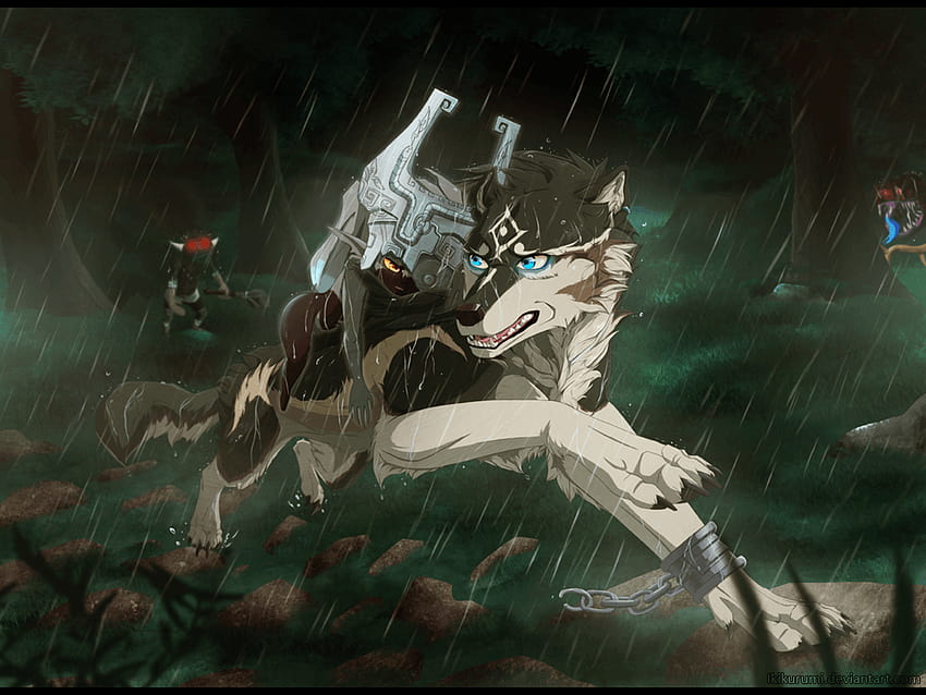 Midna's Desperate Hour by Ikikurumi, midna and wolf link HD wallpaper
