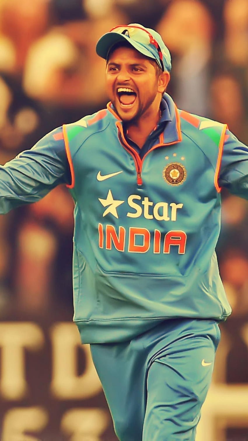 Suresh Kumar Raina Indian Cricket Player Pure, cricket mobile HD phone wallpaper